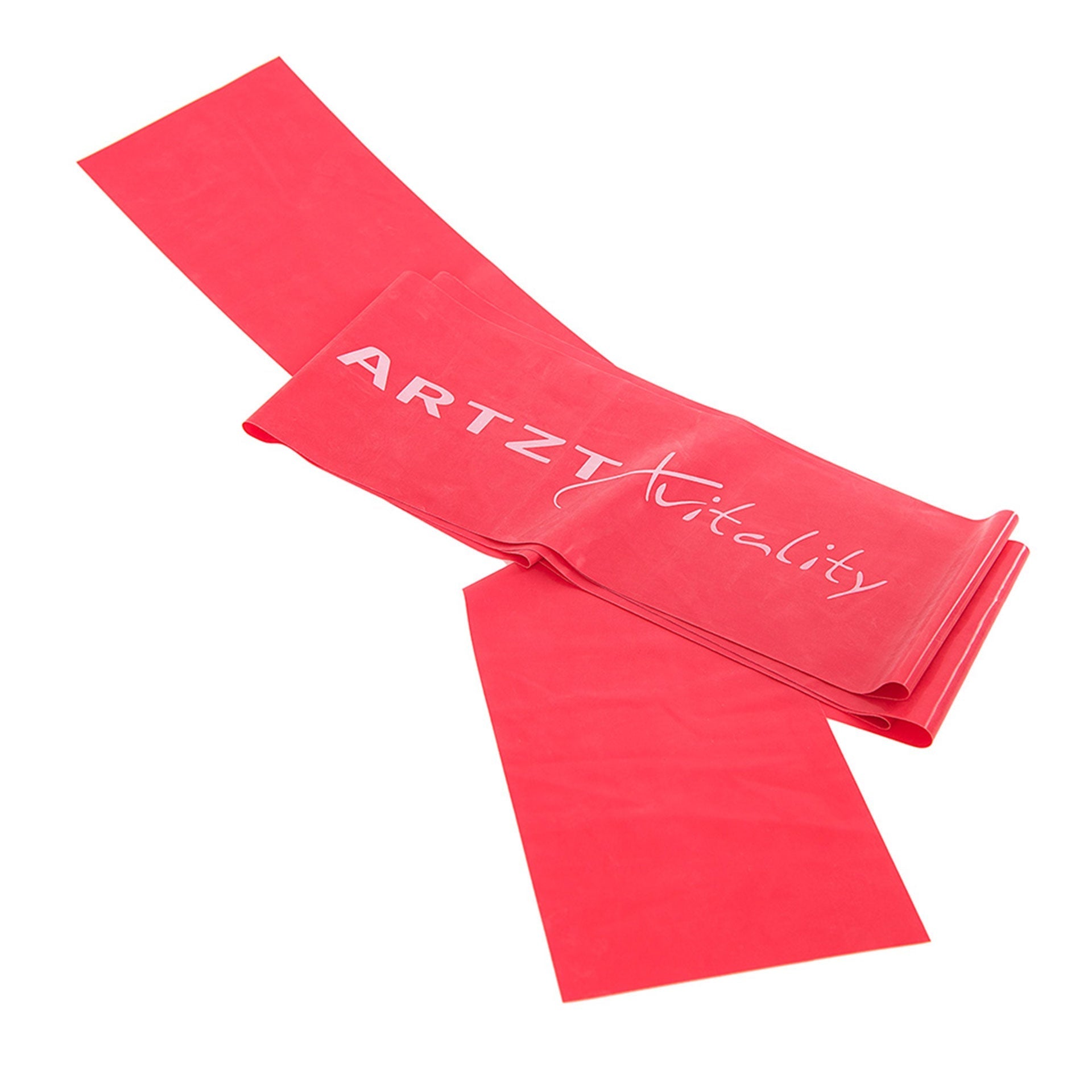 Fitnessband 2,50 m Fitnessband ARTZT vitality Rot  