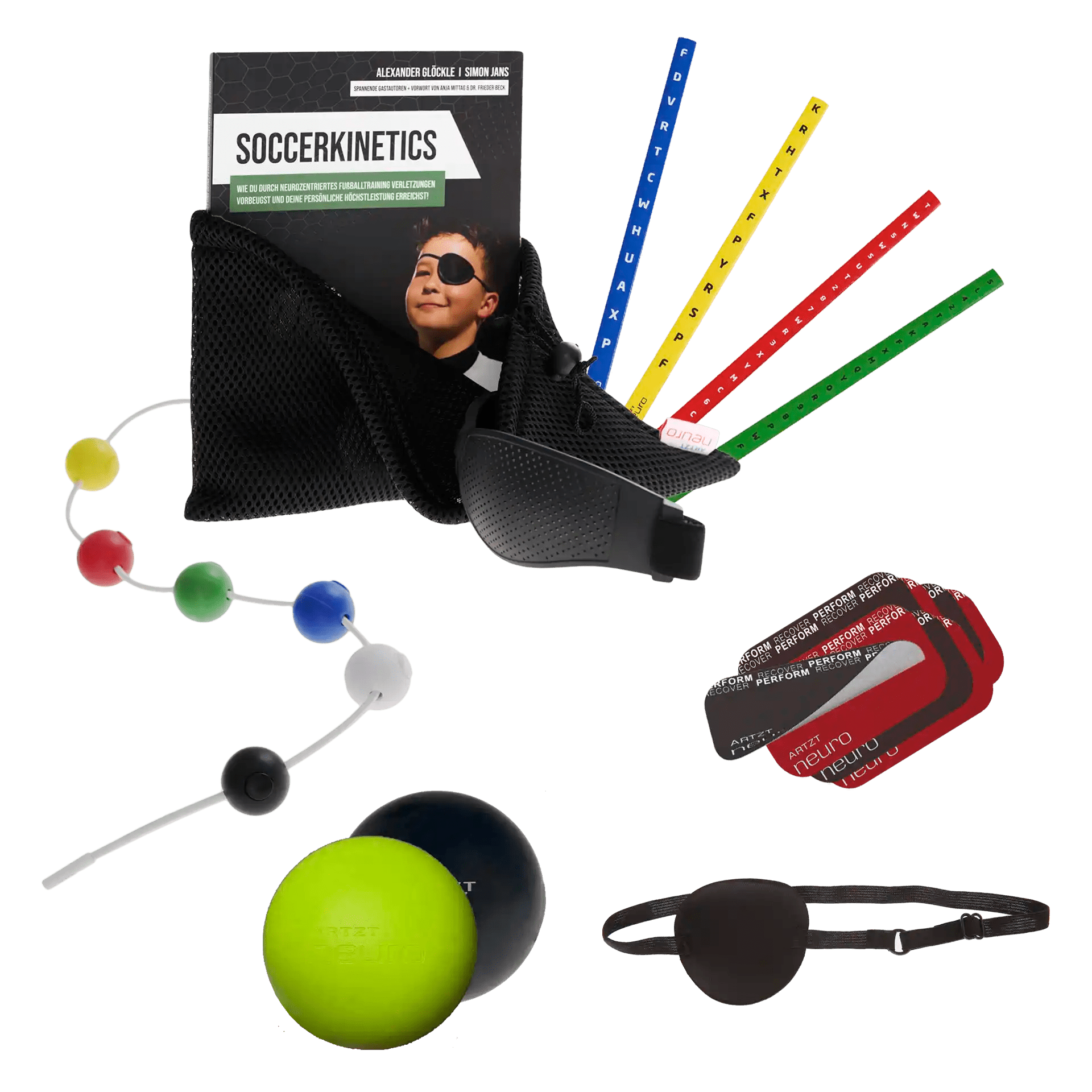 Fußball Set für neurozentriertes Fußballtraining Presales ARTZT neuro   