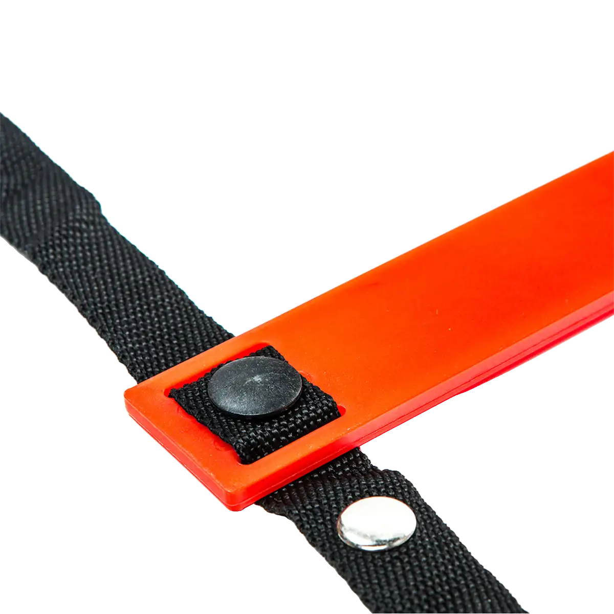 Nahaufnahme der Gymstick Speed Ladder Koordinationsleiter auf transparentem Hintergrund