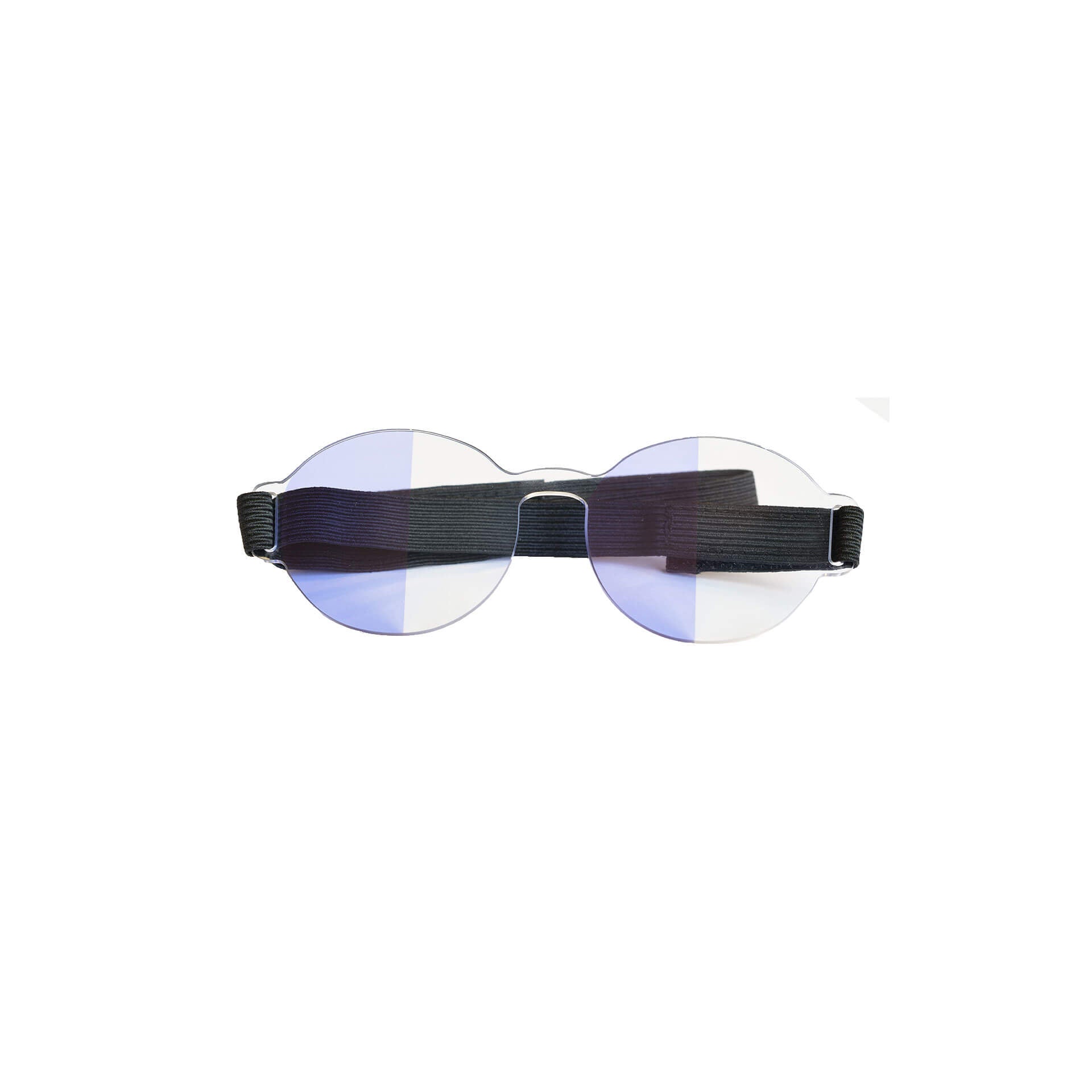 Halbfeld Brille für Neuroathletiktraining Brille ARTZT neuro Blau-Transparent  