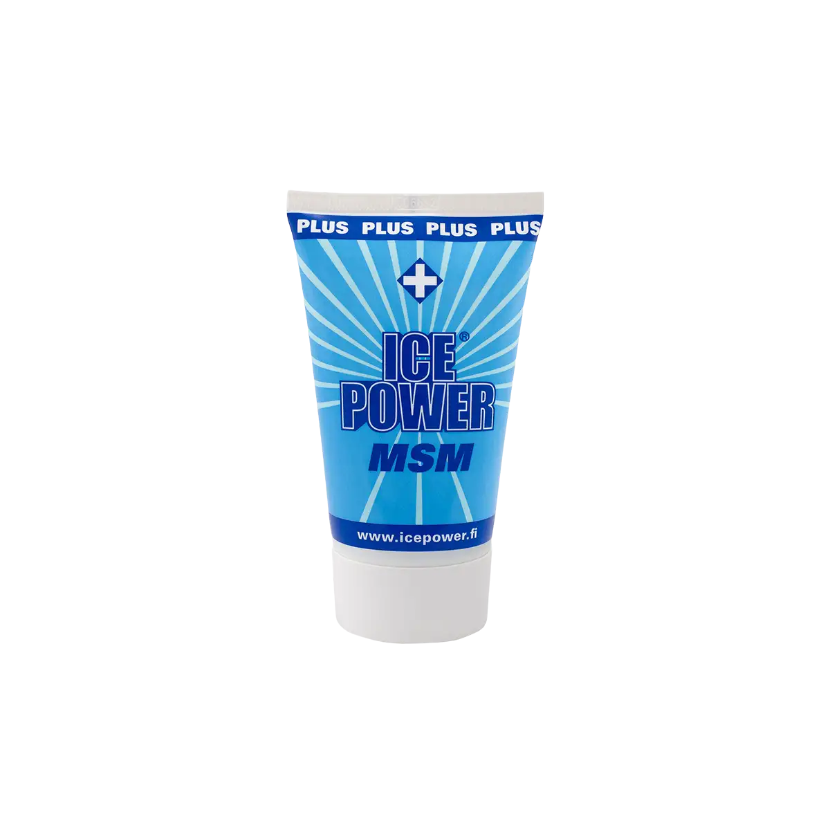 Ice Power Plus Kühlgel Tube 100 ml auf transparentem Hintergrund #menge_100 ml