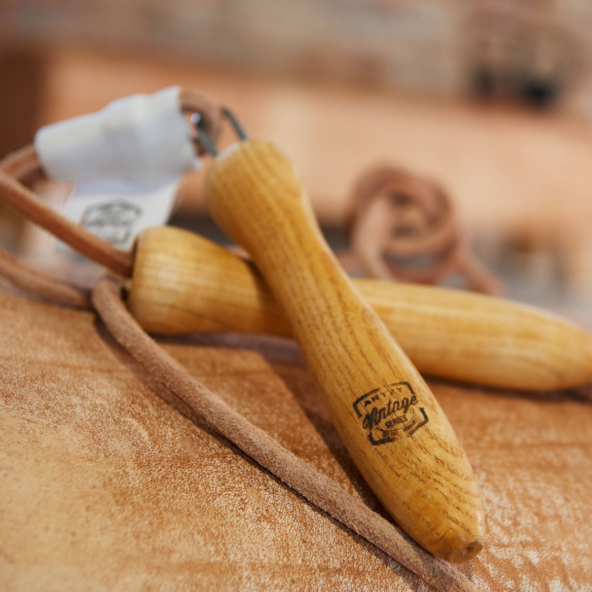 Springseil aus Leder | Längenverstellbar bis 300 cm ARTZT Vintage Series 2