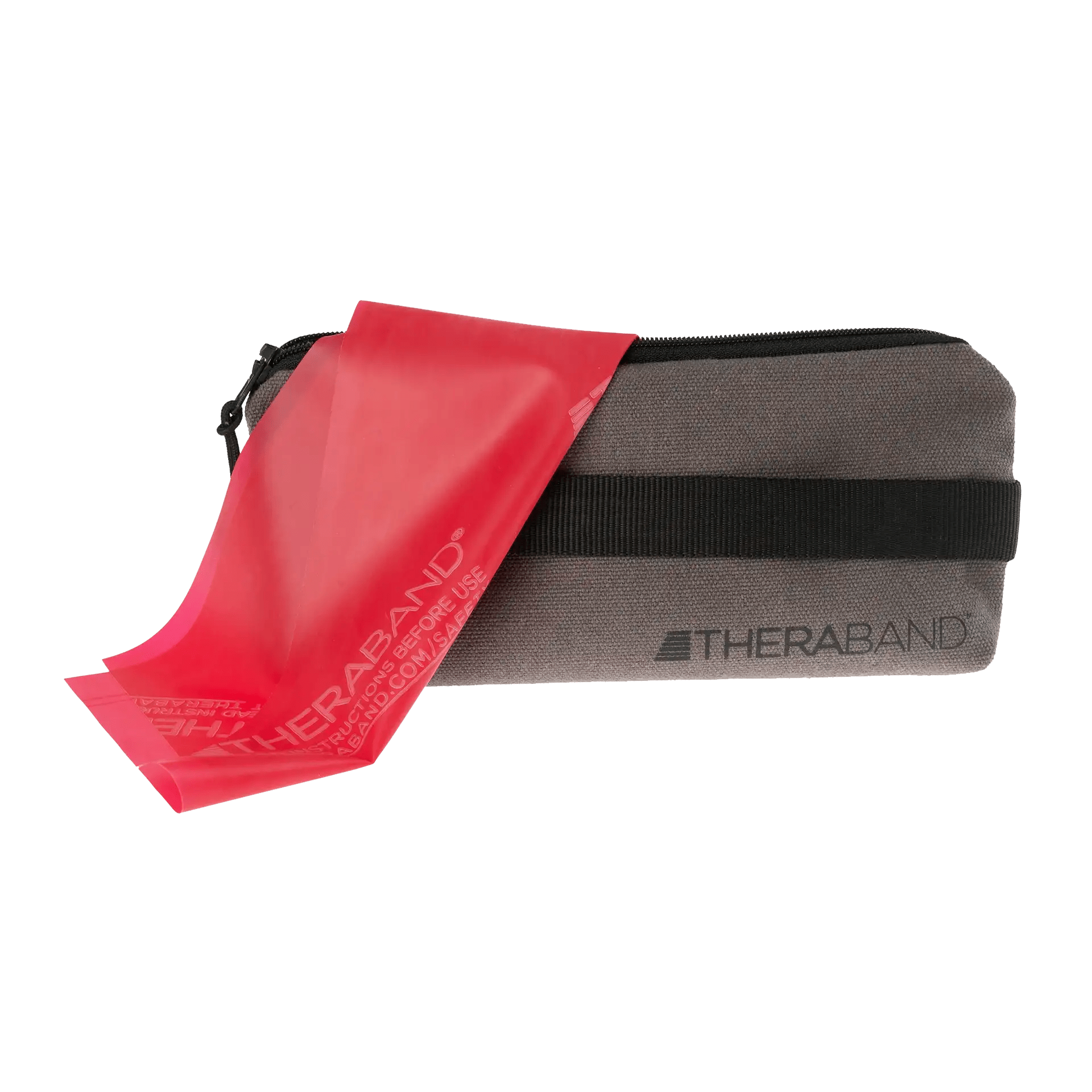 TheraBand 2,50 m inkl. Türanker Tasche Fitnessband TheraBand Rot  