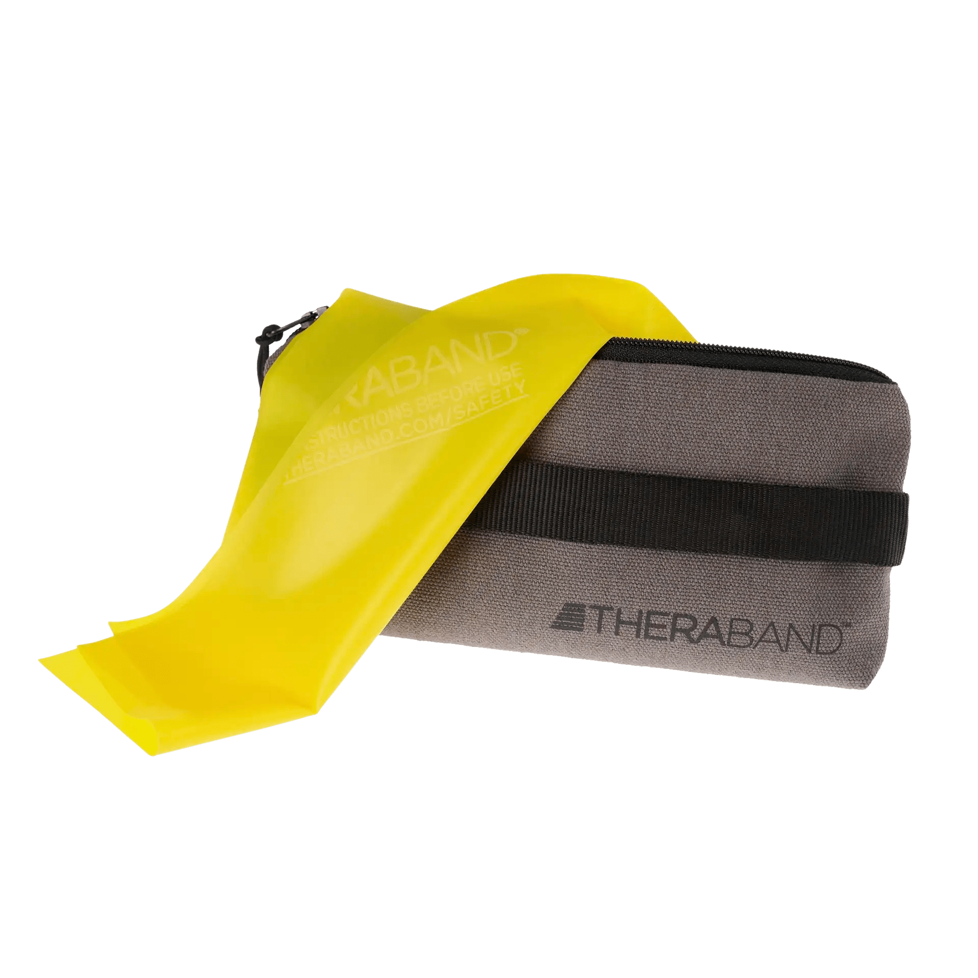 TheraBand 2,50 m inkl. Türanker Tasche Fitnessband TheraBand Gelb  