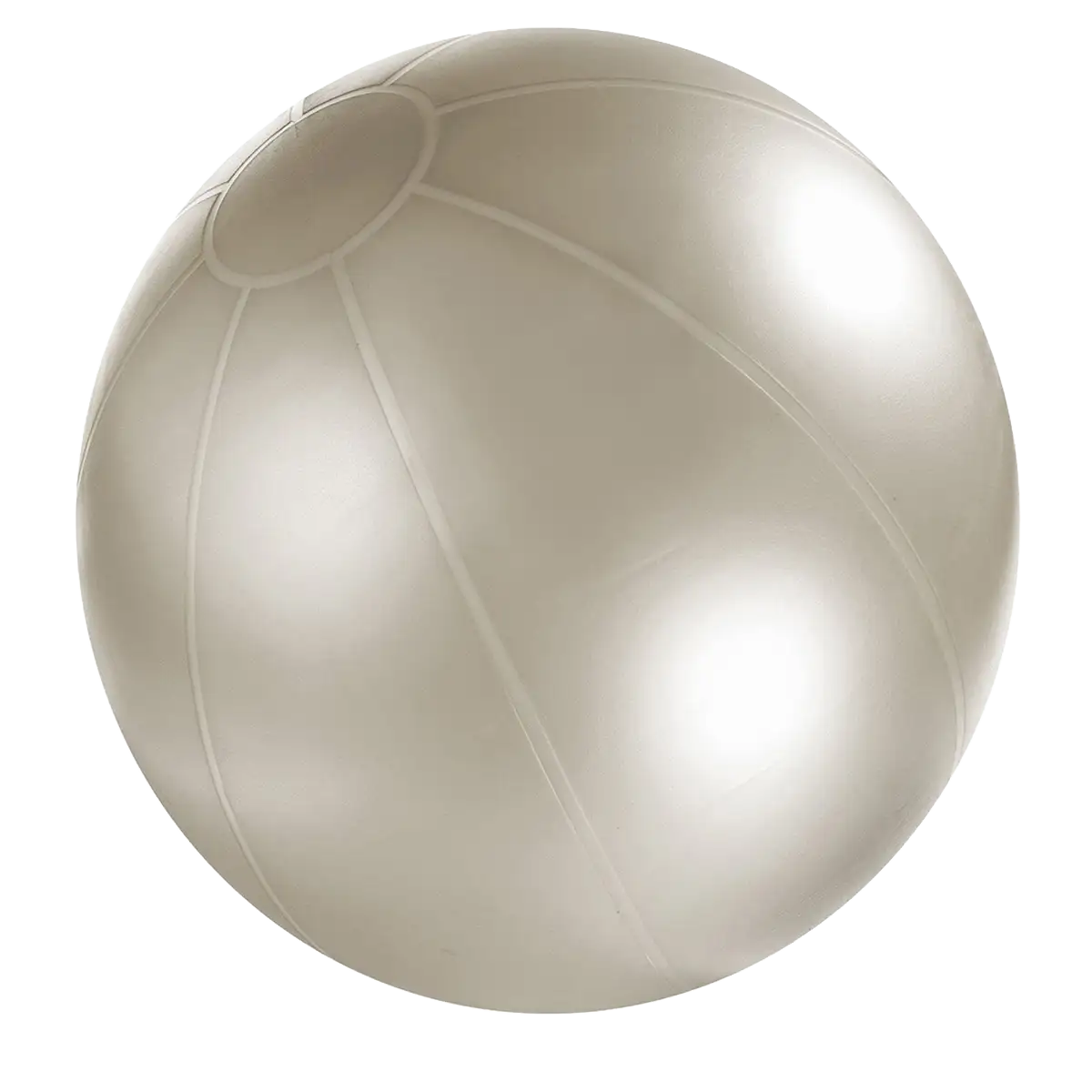 TheraBand ABS Gymnastikball in silberb auf transparentem Hintergrund #größe_85 cm