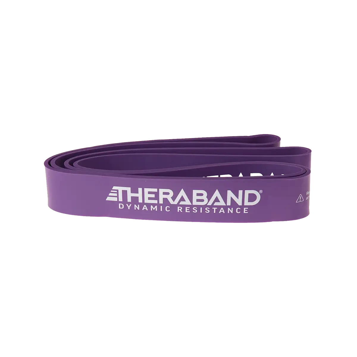 TheraBand High Resistance Band in lila auf transparentem Hintergrund. #farbe_lila