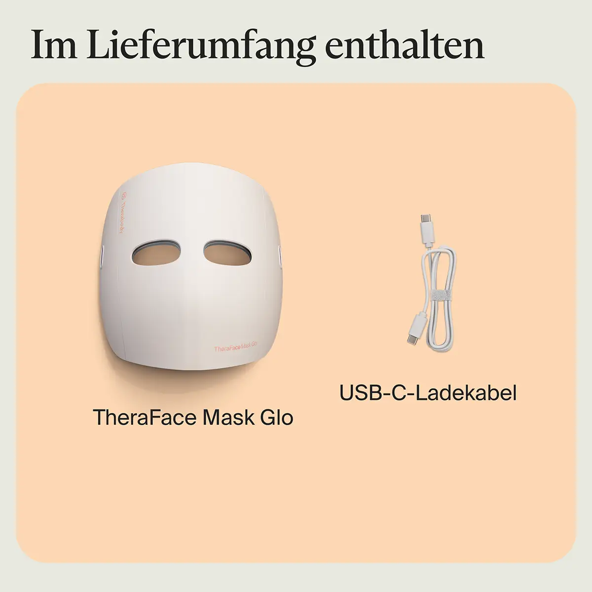 TheraFace Mask Glo LED Maske zur Hautverjüngung