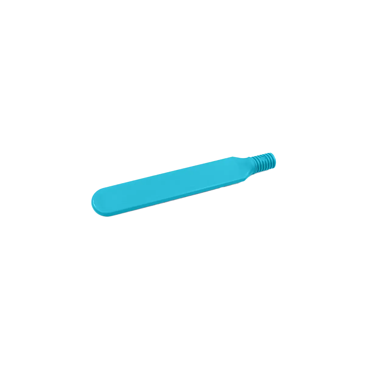 Z-Vibe Zungenspatelaufsatz glatt auf transparentem Hintergrund. #stil_glatt