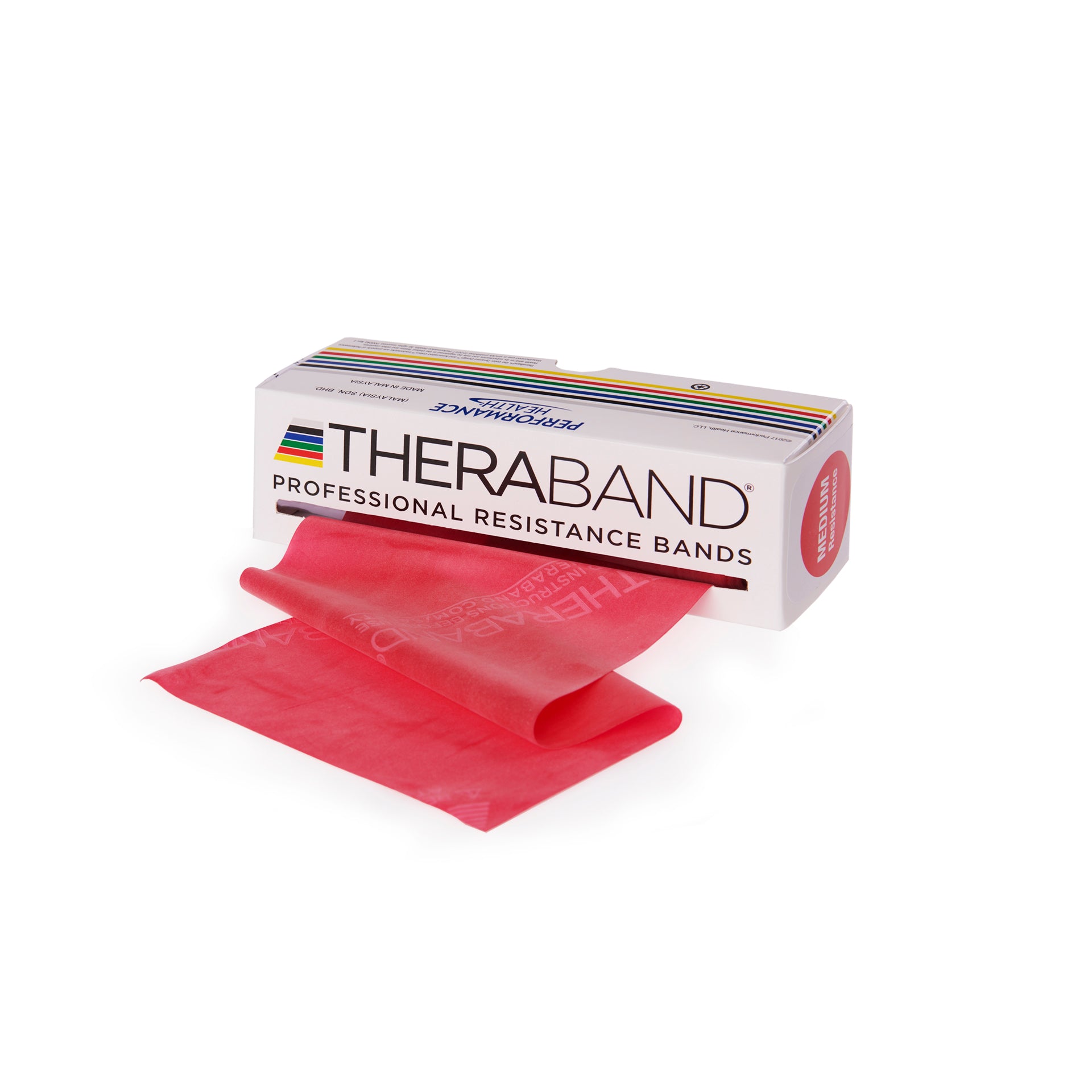 TheraBand 5,50 m Fitnessband TheraBand Rot  